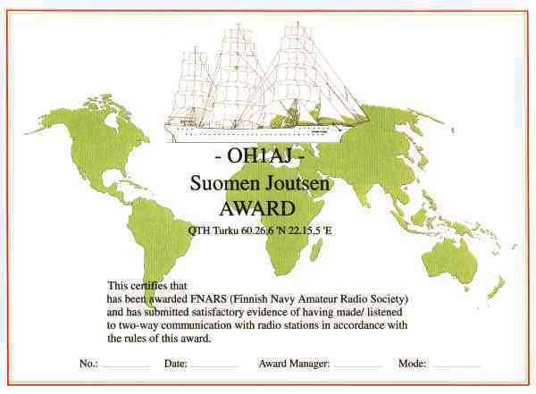 Suomen Joutsen Awardi